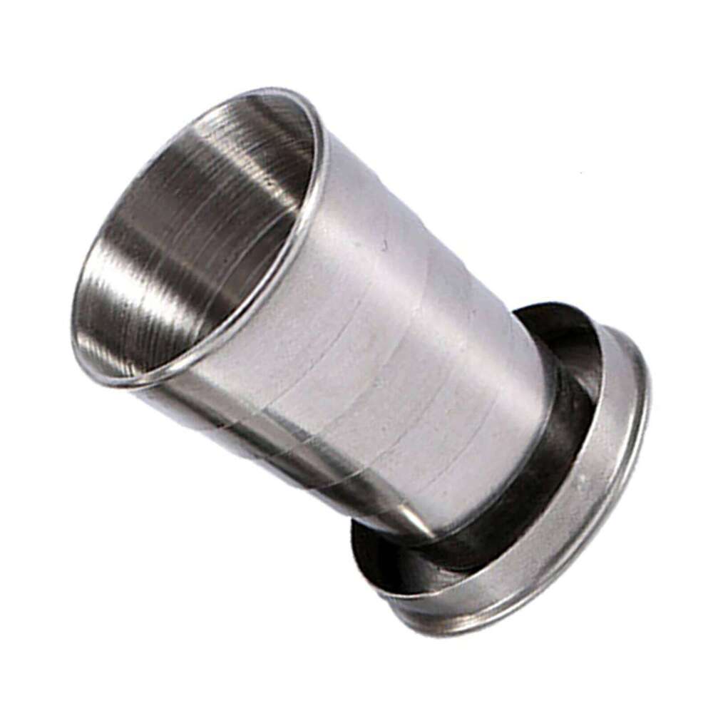 Stainless Steel Cutlery Coffee Cups Convenient to Carry Foldable Cup for Touring Trips Outdoor Camping Z260314