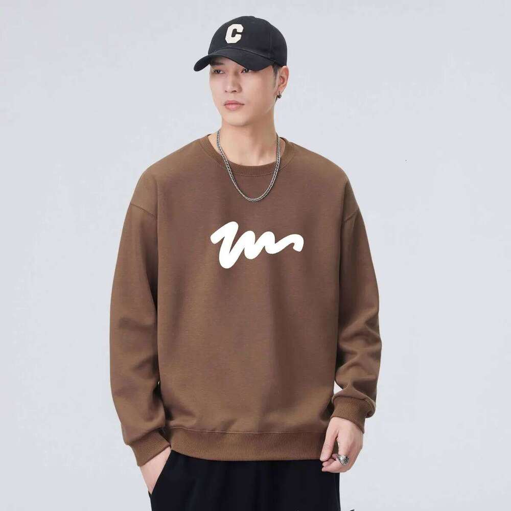 Outlet Men's Long Sve Hoodie Premium Quali Tailored Single Batch 300g Autumn Collection Comfortable Fit round Ne Sweat... Z260314