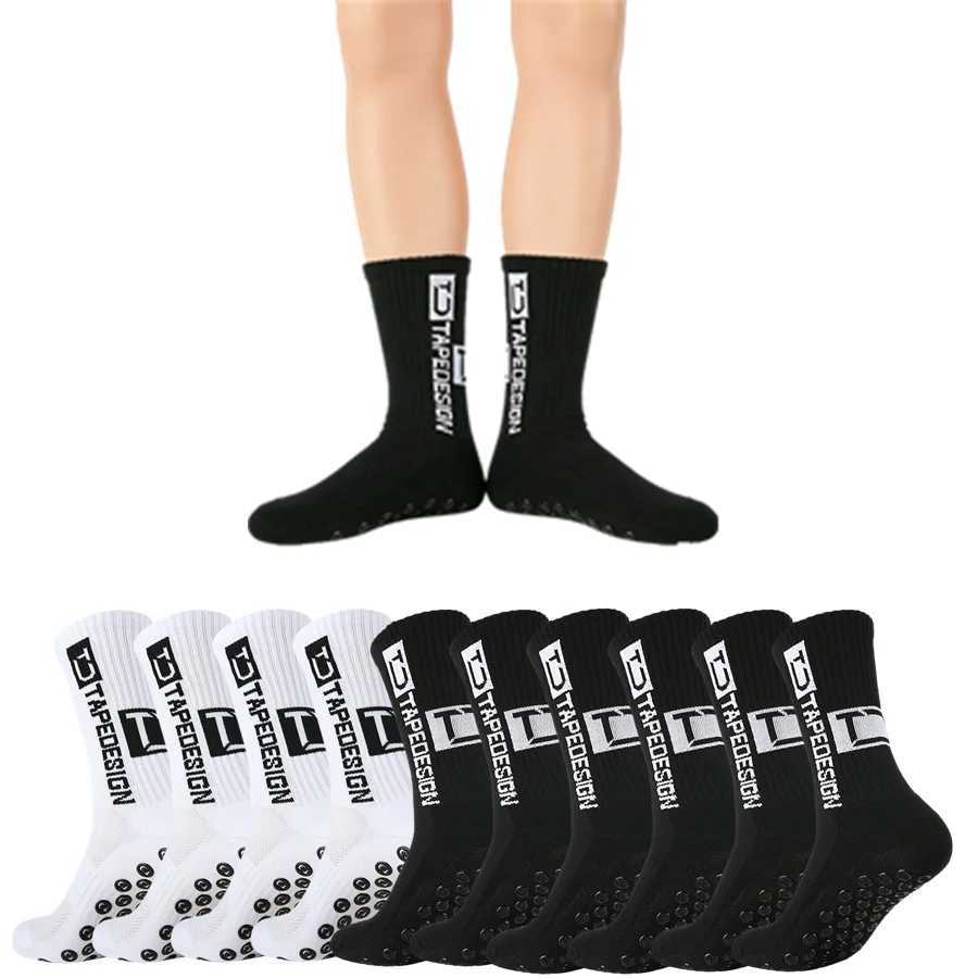 Moisture Wicking Athletic Socks With Professional Non Slip Grip Towel Bottom Shockproof Football Basketball 1/6/12 pairs D260313