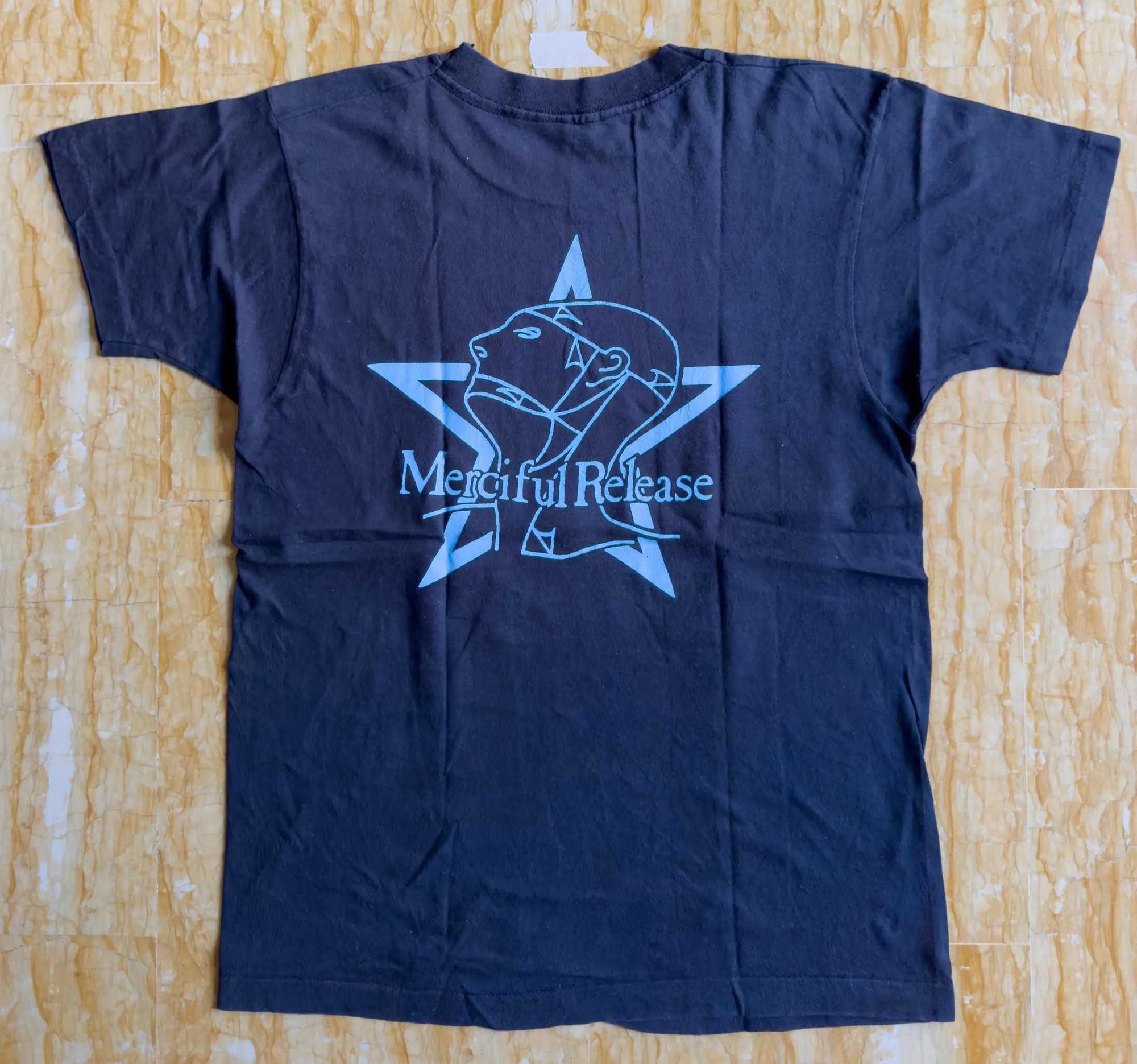 New Men T-shirts The Sisters of Mercy 1990 Tour T-Shirt Fun Mens Short Sleeved Oversize Comfortable Pattern T-Shirt Series Top D260313