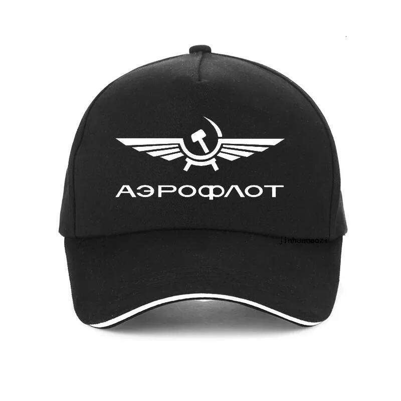 Aeroflot Aviation Russe Pilote Aerospace Aviateur Baseball Cap Summer Cotton Leisure Fashion Hip-hop Hat Unisex Snapback Hats Z260313