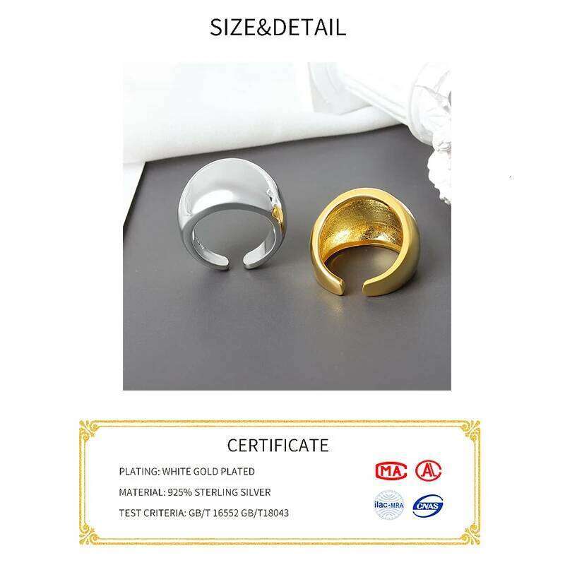 925 Sterling Silver New Simple Design Chain Twist Rings Ball Retro Distressed Opening Handmade Ring Fashion Fine Jewelry H260312