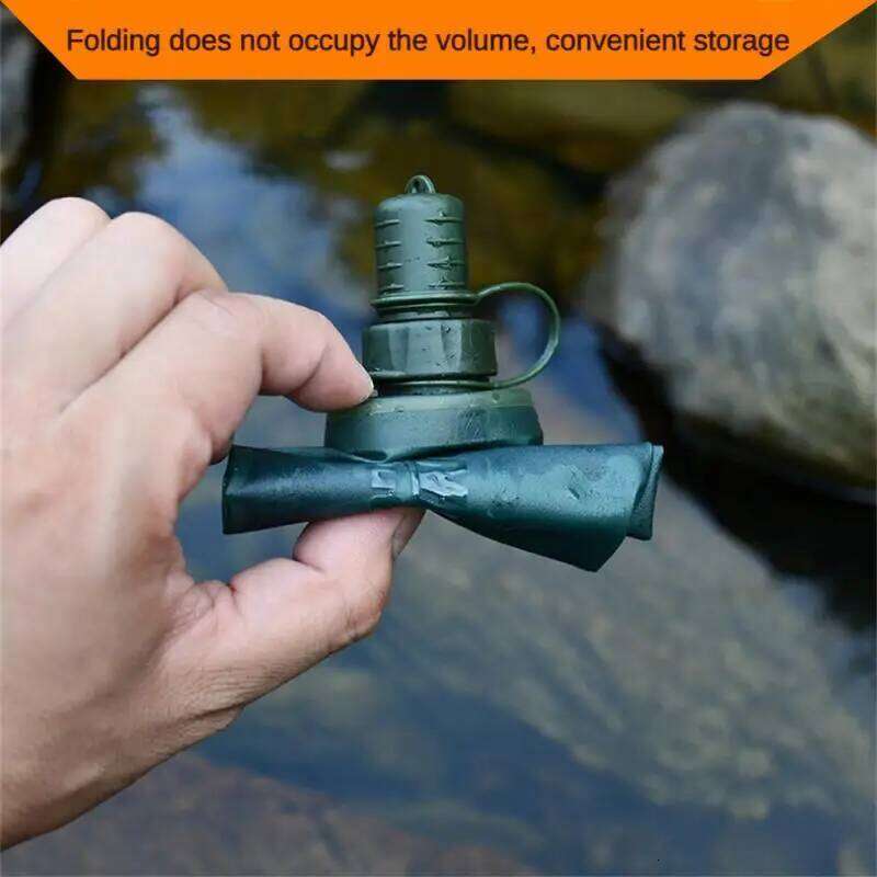 Folding Soft Flask, BPA Free Straw, Collapsible Water Bottle, Running, Jogging Hydration Bladder Pack Vest, 250ml, 500ml Z260314