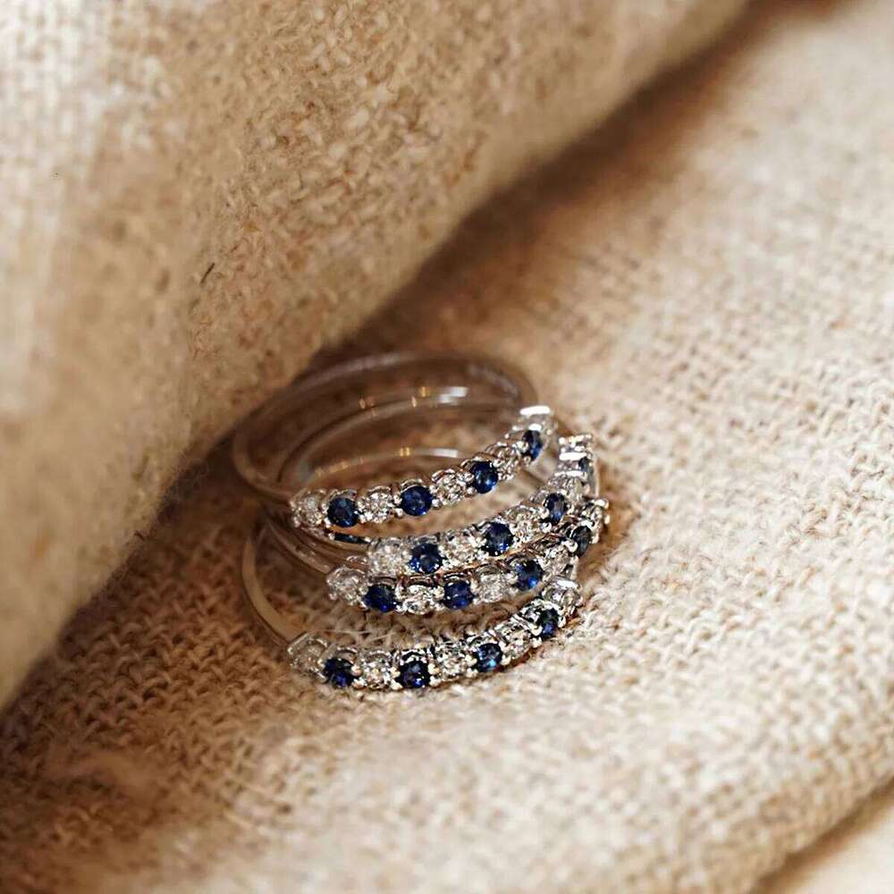 S925 Sterling Silver Gold-plated Simple Fashion All-match French Entry Lux Vintage Ring For Women H260312
