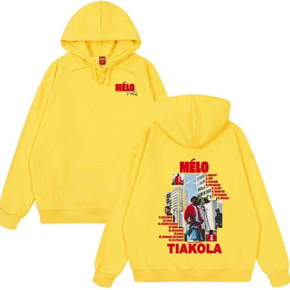 Rapper Melo Tiakola Double Sided Print Hoodies Men Women Hip Hop Pop Music Clothes Unisex Fashion Wears Casual Oversized Hoody Z260315