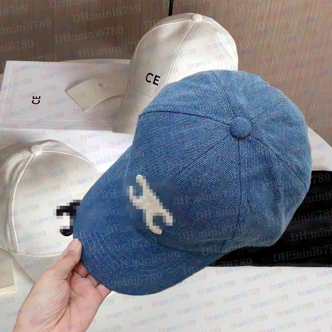 Designer Baseball Celinehats Cap Summer Hat Fashion Baseball Caps CL de Triomphes Logo Embroidery Trucker hat Women Men Luxury Hats 2026 Summer New Casual Sun Hat
