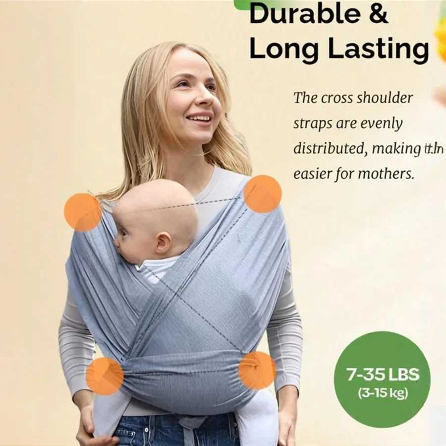 Ergonomic Baby Backpack Newborn Sling with Backpack Straps Outdoor Parenting X-shaped Support Comfortable Baby Carrier X260313