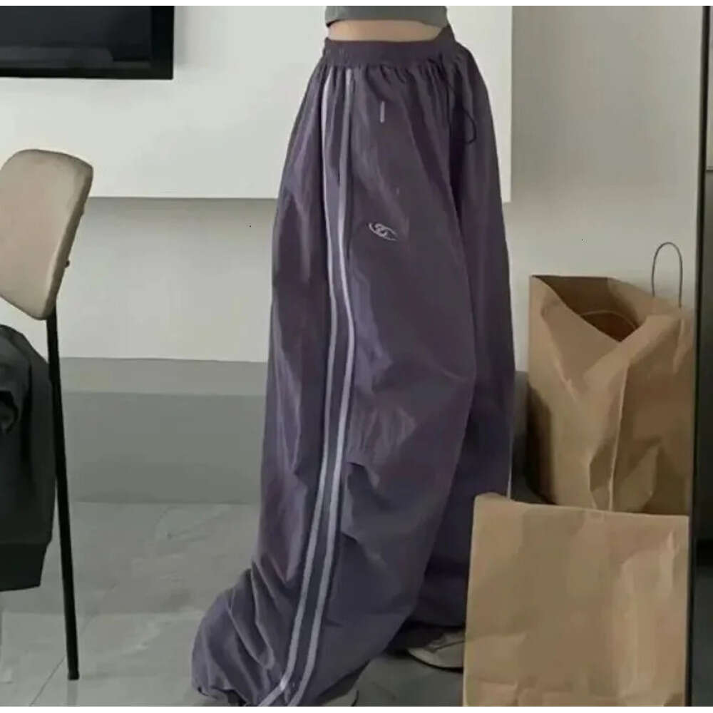 Y2K retro womens loose pants with oversized hip-hop pockets and fashionable products casual office ladies bags Trousers Z260312