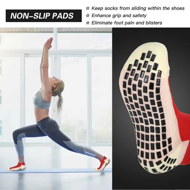 Breathable Soccer Socks Anti-slip Athletic Ankle Socks Sport Short Socks for Men Women Yoga Football Gym Cycling D260313