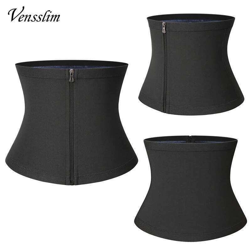 Men Body Shaper Waist Sauna Belt Workout Slimming Tummy Trimmer Shapewear for Weight Loss Fat Burning Sweat Bands 26Y0313