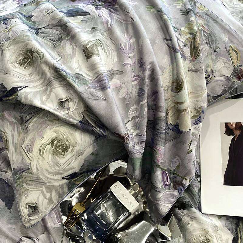 1000TC Egyptian Cotton Bedding Set, Vintage Oil Painting Style, Plant Flowers Pattern, Soft, Duvet Cover, Bed Sheet, Pillowcases H260312 - view 6