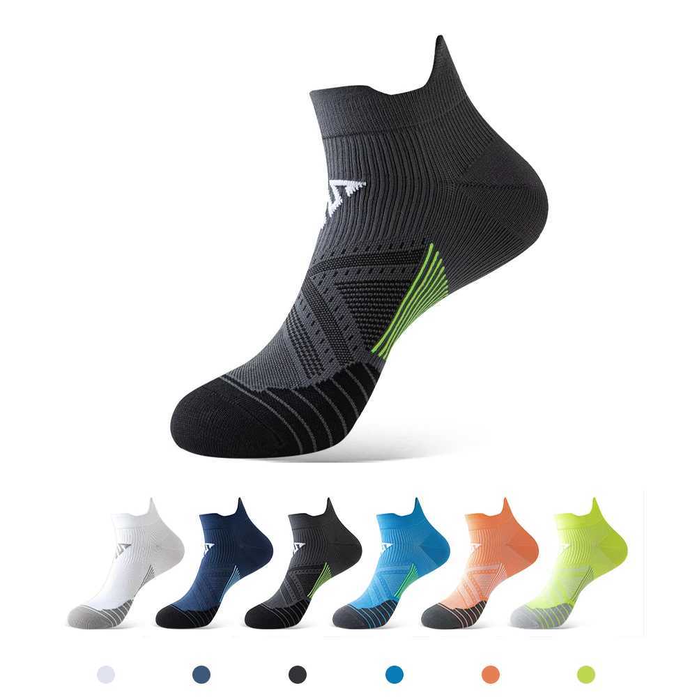 WRELS Compression Socks Professional Marathon Quick Dry Socks Elastic Footwear Sports Socks Breathable Running Fitness D260313