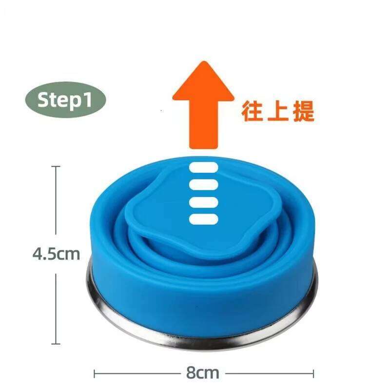 Portable Silicone Folding Water Cup Outdoor Heat Resistant Telescopic Collapsible Foldable Mug With Lid For Travel Camping 200m Z260314