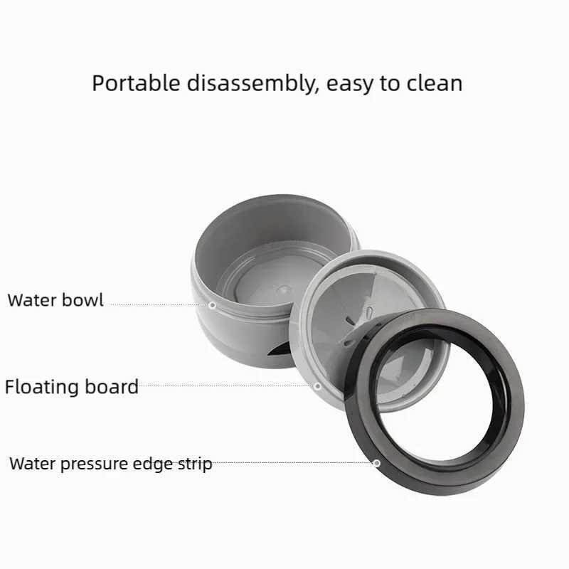 Pet Dog Bowls Floating Not Wetting Mouth Cat Bowl No Spill Drinking Water Feeder Plastic Portable Dog Bowl dog accessories H260313
