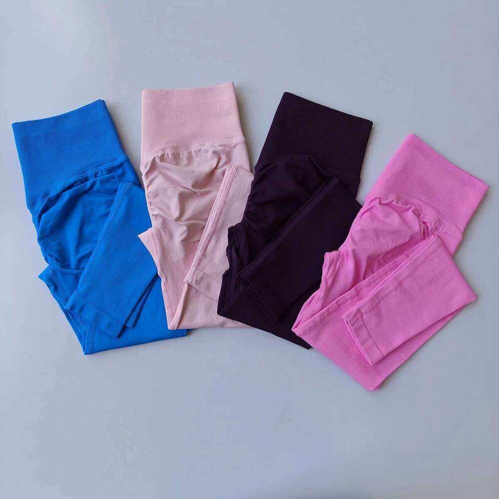 Women's Waist Seamless Yoga Leggings Push-Up Sport Tights High Elastic Fitness Running Pants Hip Lift Gym Pilates Wear 26Y0313