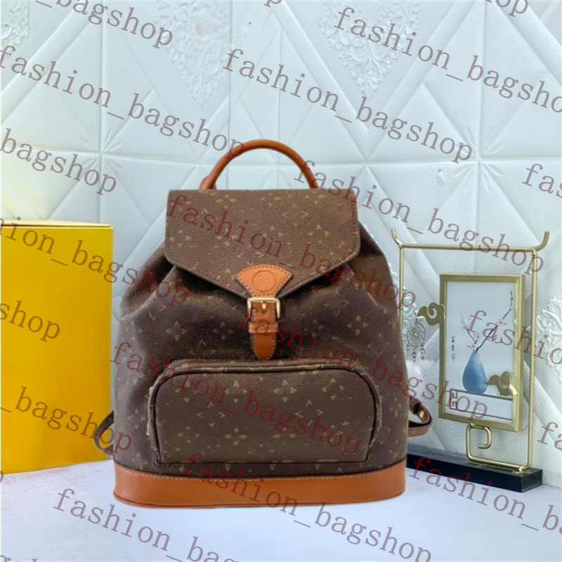 Designer Backpack Style designer nylon backpack men and women fashion backpack Swedish book bag classic old flowers Leather Outdoor Rucksack schoolbag