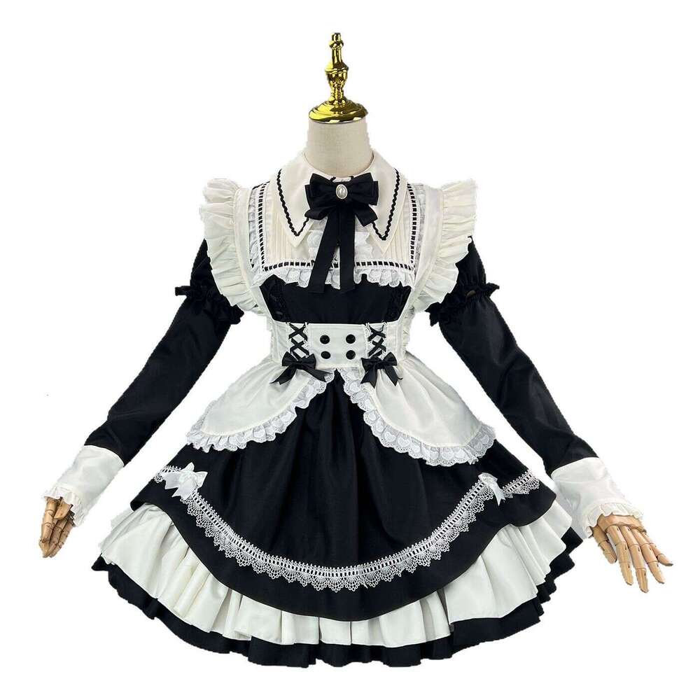 Designer Full marks Maid COS c10 Detachable Sleeve Lolita Performance Network Celebrity Live Costume