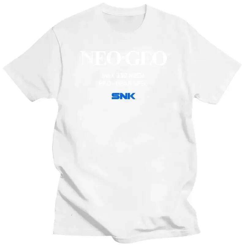 Funny Fatal Fury Neo Geo Startup Screen T-Shirt Men Women Crewneck Pure Classic T Shirt Gift Idea Tees Z260314