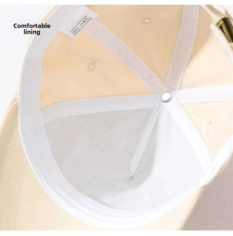 Spring New Luxury Brand Letter Baseball Caps Men's Women High Top Snapback Trucker Cap Big Gold C Korean Sun Hat 65cm Z260313