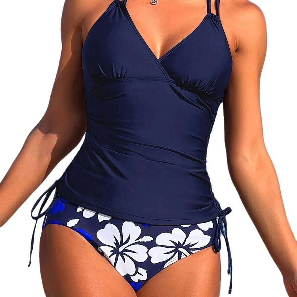 Sexy Swimwear Women Tankini 2026 Bikini Set Two Pieces Swimsuit Woman Bathing Suit Female Brazilian Beach Wear Monokini Swimming 26H0313