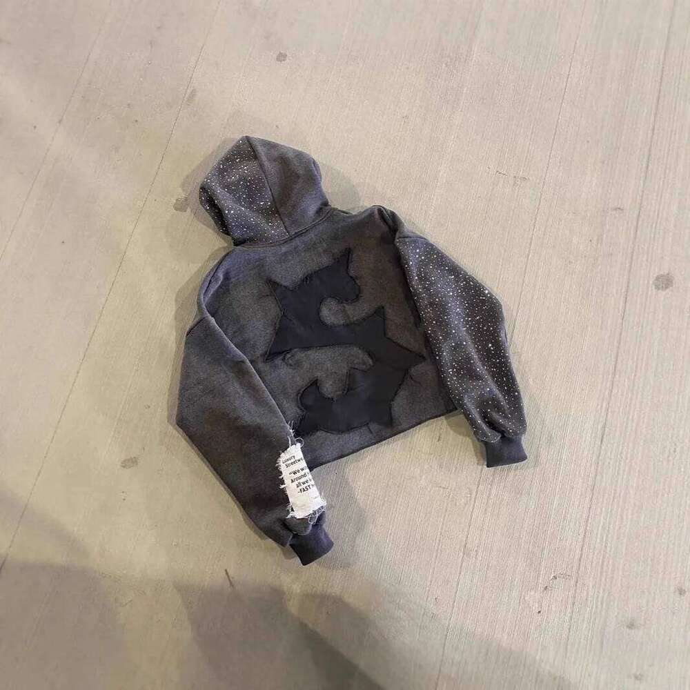 New Personalized Street Cross-border Men's And Women's Heavy Retro Design Sweatshirts, Jackets Hoodie Conjunto Deportivo Mujer Z260314