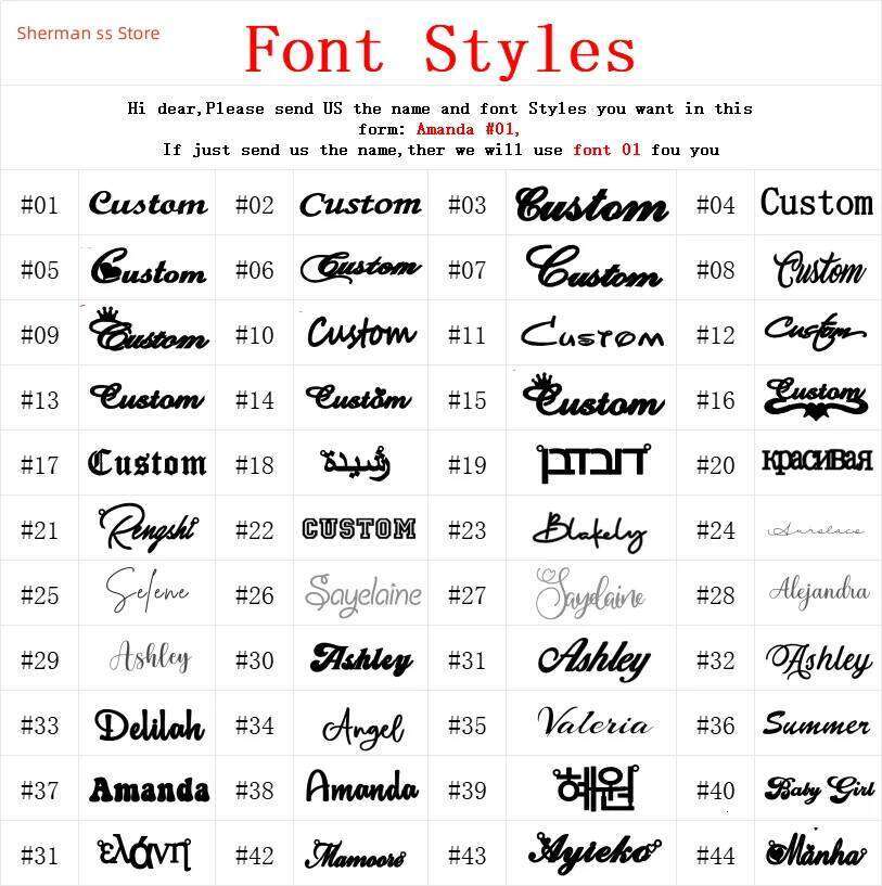 Gold with Box Chain Custom Name Necklace Handmade Jewelry Personalised Birthday Gift for Her Mom H260312