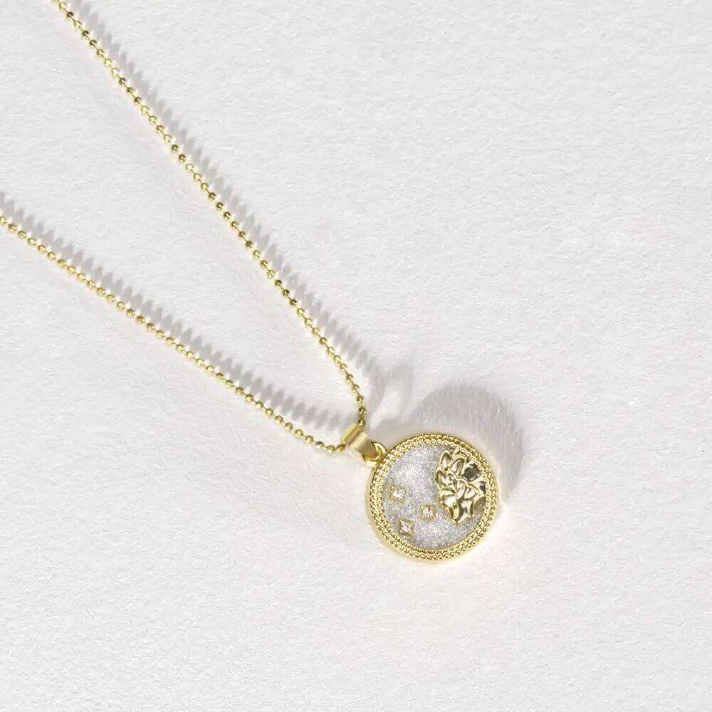 Fashion Star Zodiac Sign 12 Constellation Necklace Pendant Aries Leo Chain Choker Necklaces for Women Birthday Jewelry Gifts H260312