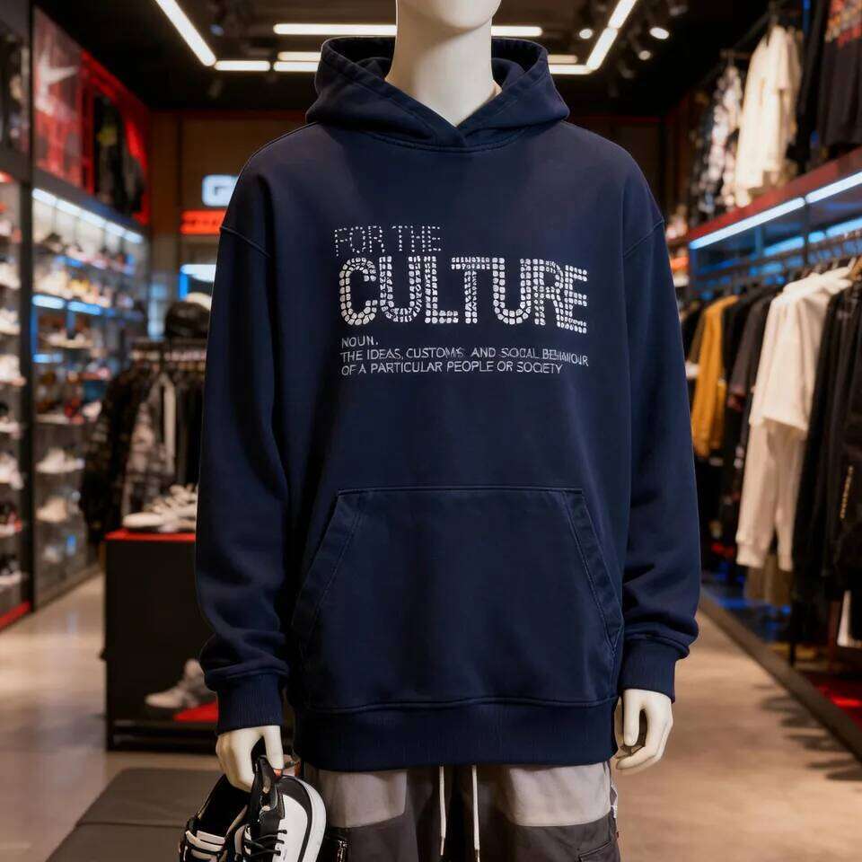 Retro Fashion Hoodies Autumn Winter New Loose American Personalized Clothing Trend Letter Rhinestones Trendy Streetwear 26Y0313