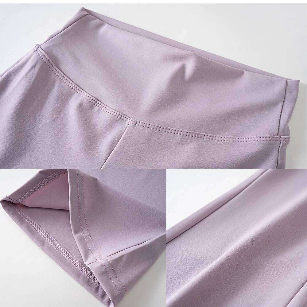 Girls Flared Pants High Waist Yoga Leggings Teenagers Stretch Elastic Waistband Kids Sportswear Trousers Autumn Spring 26Y0313