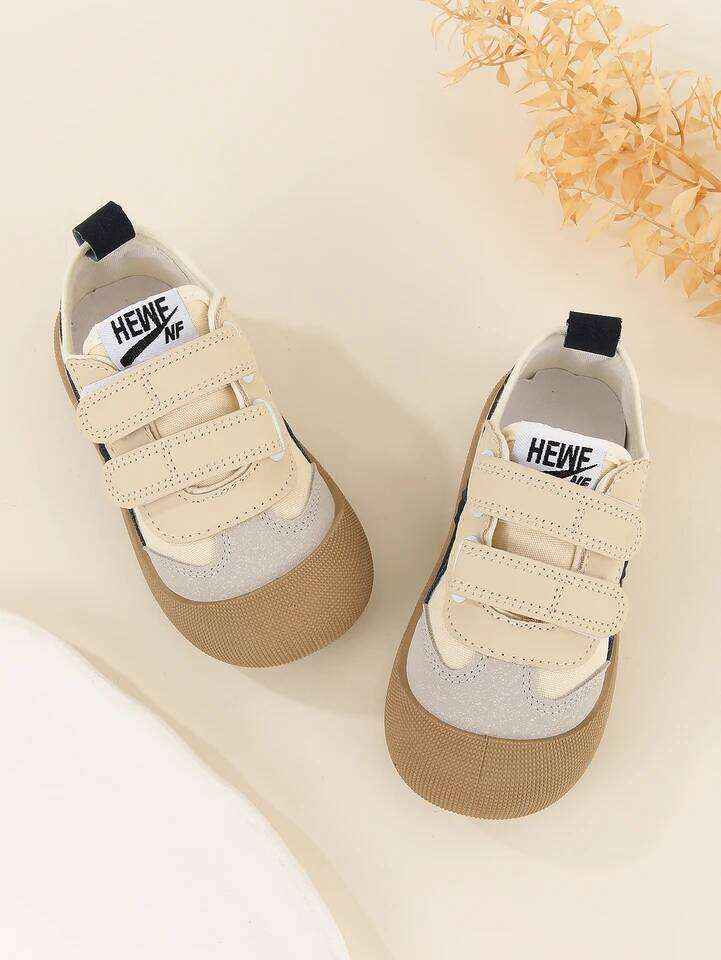 Spring and Autumn New Korean version of indoor girls canvas soft-soled baby toddler children's shoes 26Y0313