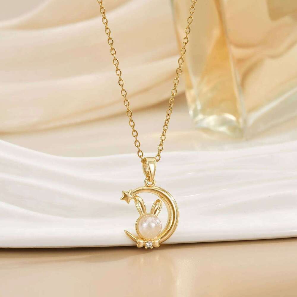 European American Hot-Selling Fashionable and Elegant New Style Titanium Steel Necklace for Women Wholesale from Manufacturers H260312