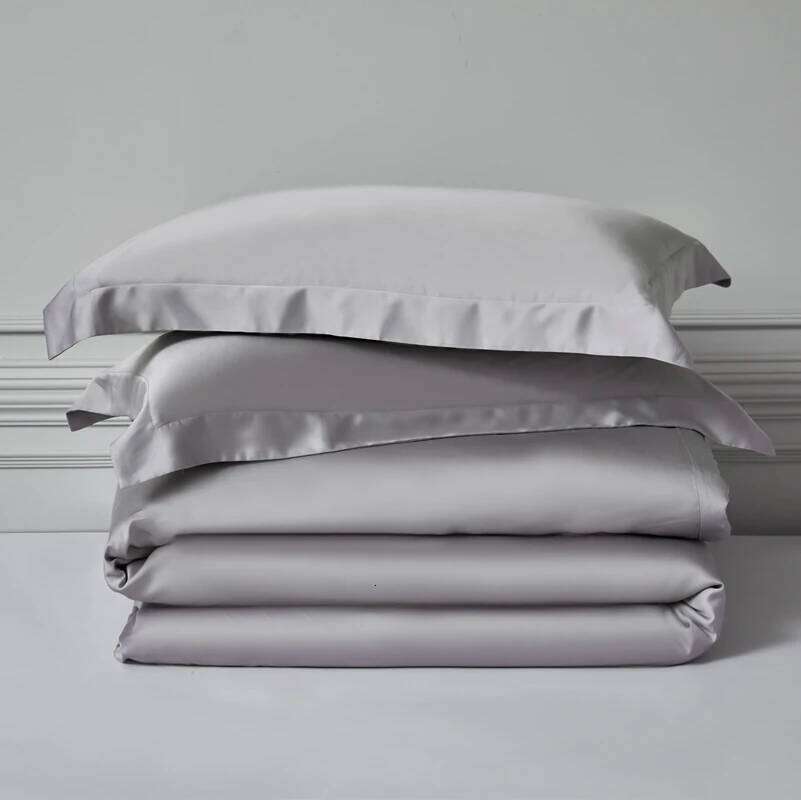 Natural Silk Bedding Quilt Soft Flat Sheet Pillowcases Queen King Size Duvet Cover Set H260312 - view 7