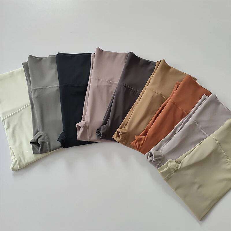 High-End Women's Naked Feeling Fitness Leggings Soft Workout Yoga Pants Energy Gym Tights for Running 26Y0313