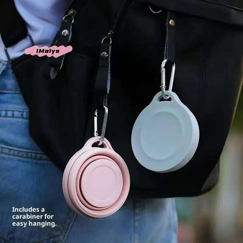 Heat Resistant Folding Silicone Mug Soft Rubber Drinking Cup for Travel Camping - Portable Water Cups Z260314