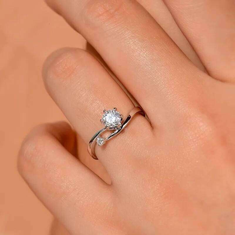 Real 18k Gold Diamond for Women To Join Party Peridot Gemstone Anillos De Wedding Diamante Engagement Jewelry Fine Ring Box H260312