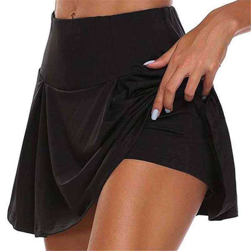 Summer Women Sprints Tennis Dance Fitness Short Quick Drying Solid Female Lining High Waist Mini Skirts Shorts DF4987 Z260314
