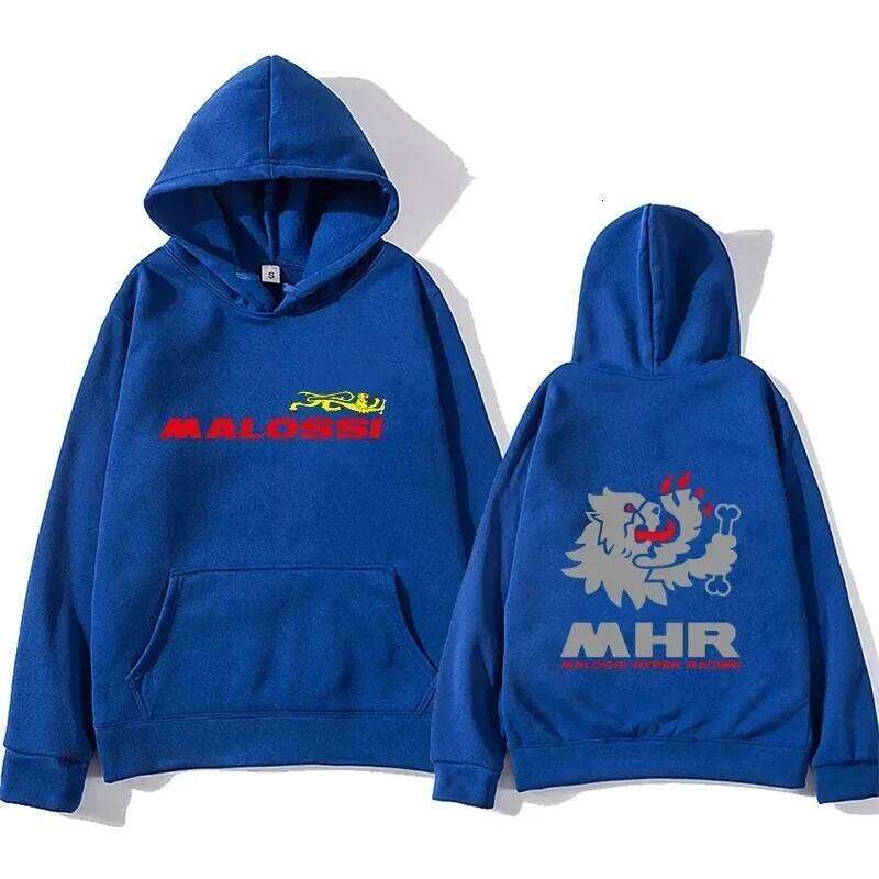 2025 Autumn/Winter Malossi Printed Hoodie and Women's Retro Street Wear Hip Hop Style Fashion Men's Casual Sweatshirt Z260314