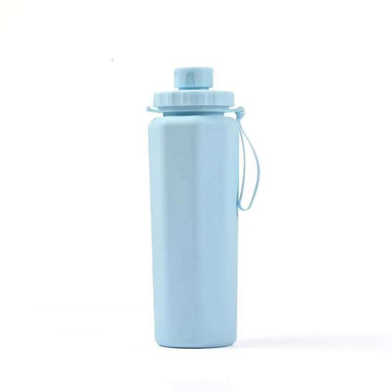 2025 New Sports Kettle Portable Anti-drop High Temperature Foldable Food Grade Silicone Cup Water Bottles Z260313