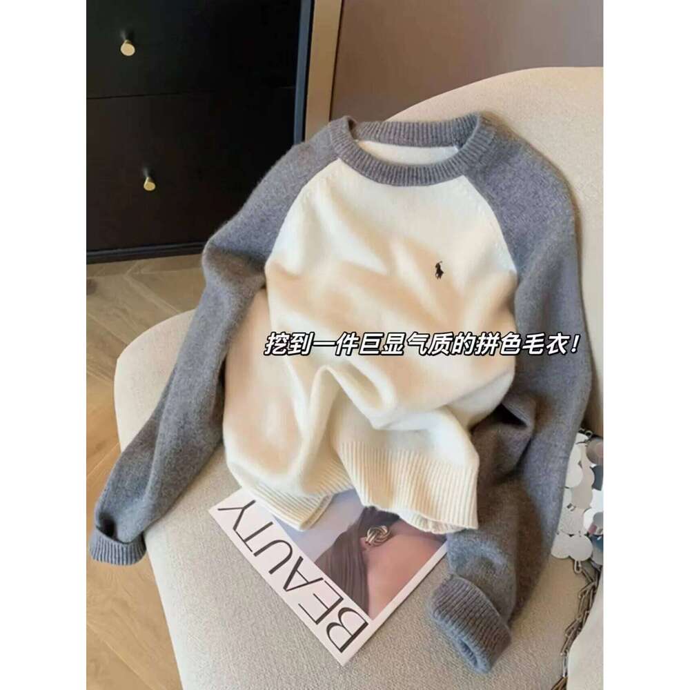 2025 New Cashmere Sweater Woman O-Neck Pullover Casual Knitted Tops Autumn /Winter Female Korean Fashion Z260313