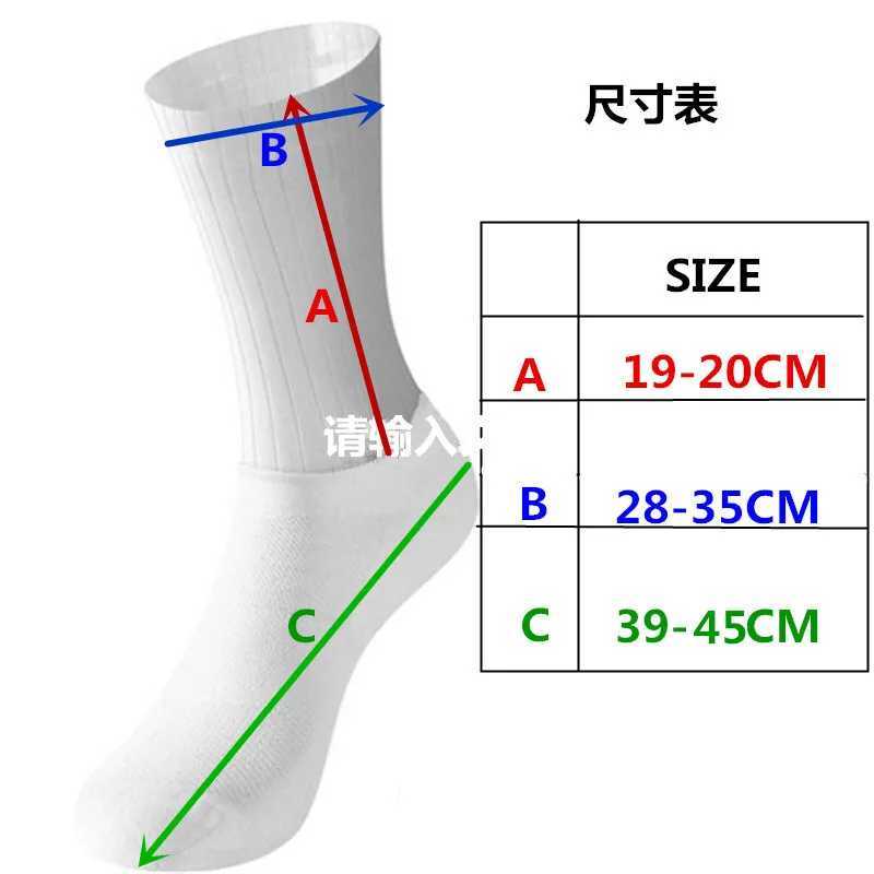 Cycling Socks Slip Silicone Summer Whiteline Aero Anti Socks Men Bicycle Sport Running Bike Socks Calcetines D260313
