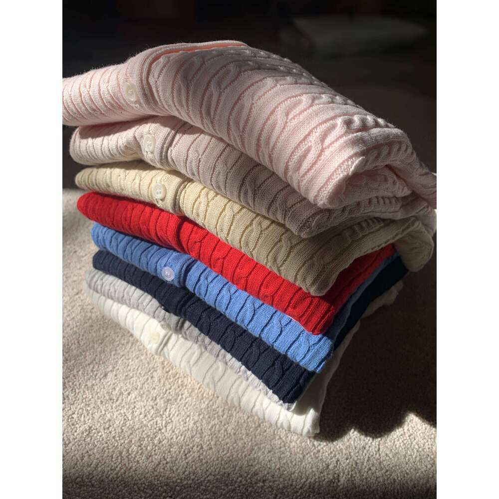 New Red Twist flower Knitted Sweater Cardigan O-Neck Single Breasted Long Sleeve Slim Coat Vintage Streetwear Simple Crop Top Z260313