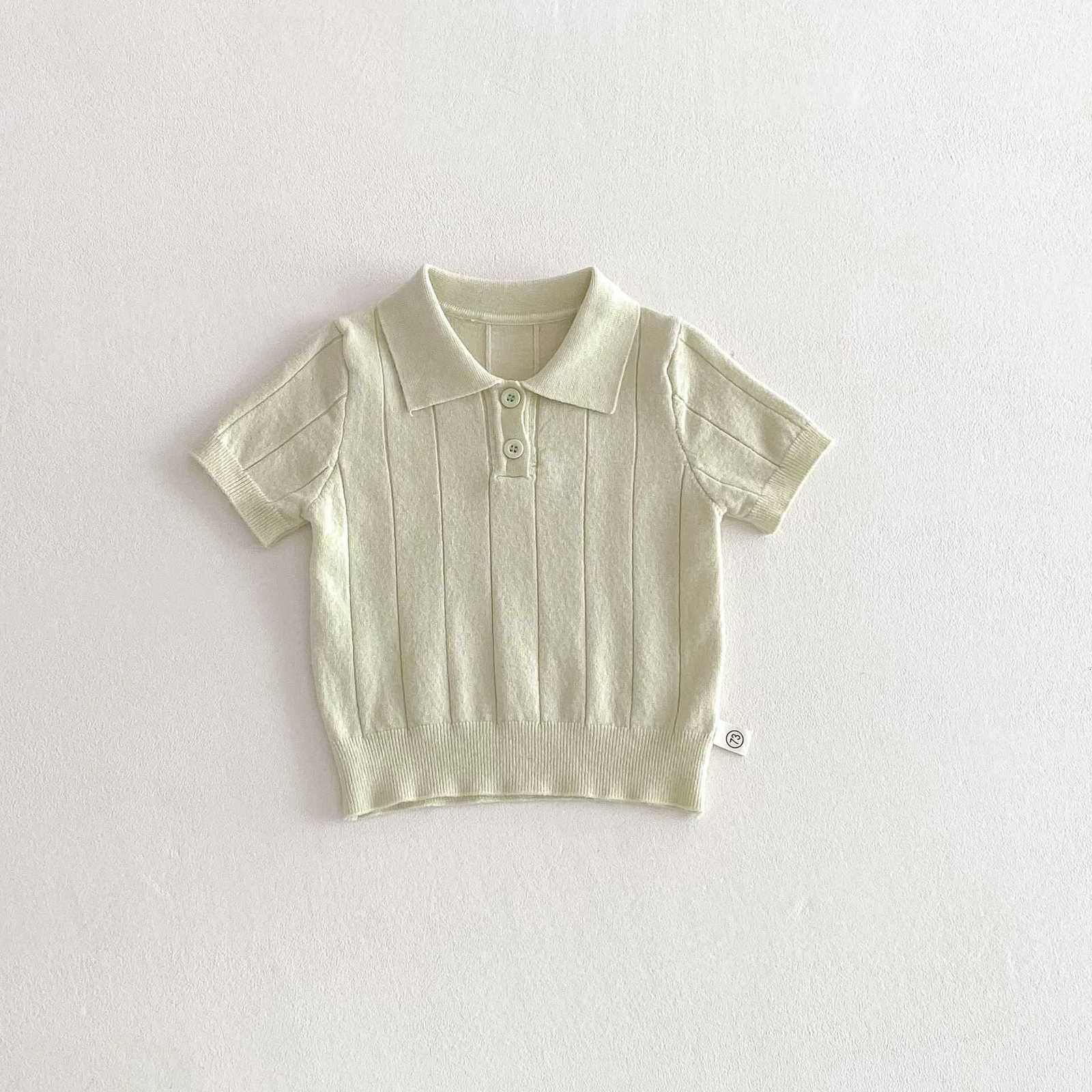 Women's Knits & Tees Spring/Summer Collection: Thin Knit Sweater, Summer Top Turn-down Collar Children's Pullover Children's Summer Top