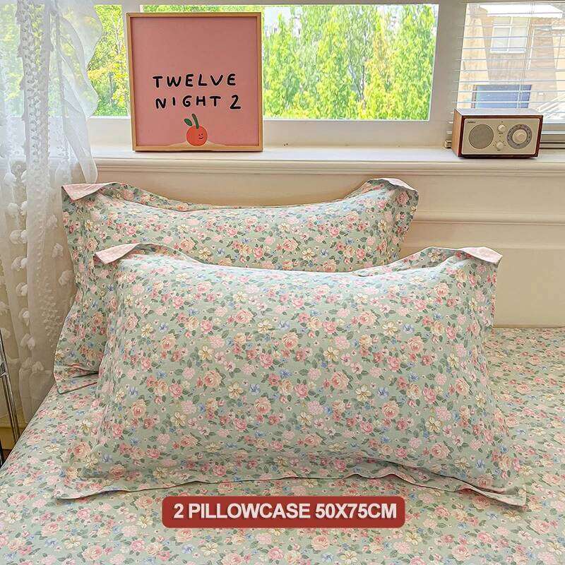 100% Cotton 3pcs - Wrinkle Resistant & Breathable | 1 Duvet Cover 2 Pillowcases, Comfort Bedding Set H260312 - view 6