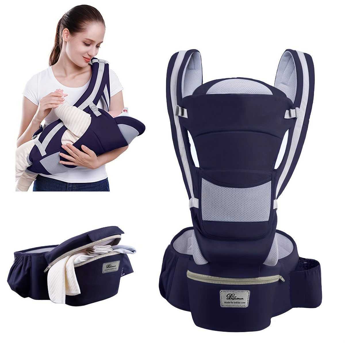 Ergonomic Baby Carrier Backpack Infant Baby Hipseat Carrier Front Facing Ergonomic Kangaroo Baby Wrap Sling Travel Backpack X260313