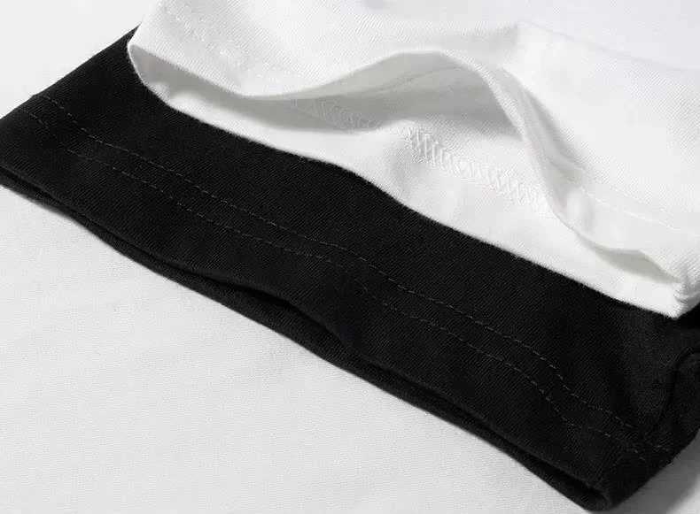 Mens T-shirt Pure Cotton Double Sided Digital Print With Colorful Crosses Graphic Unisex Breathable harajuku cotton streetwear D260313