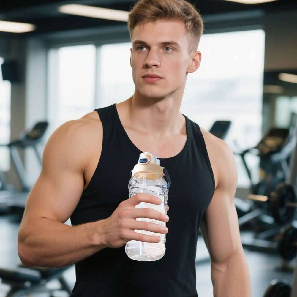 Sport Bottles Leakproof Water Bottle 1.5L Portable Drinking Accessory Leak-Proof Cup For Work Cycling Traveling Camping Outdoor Z260313