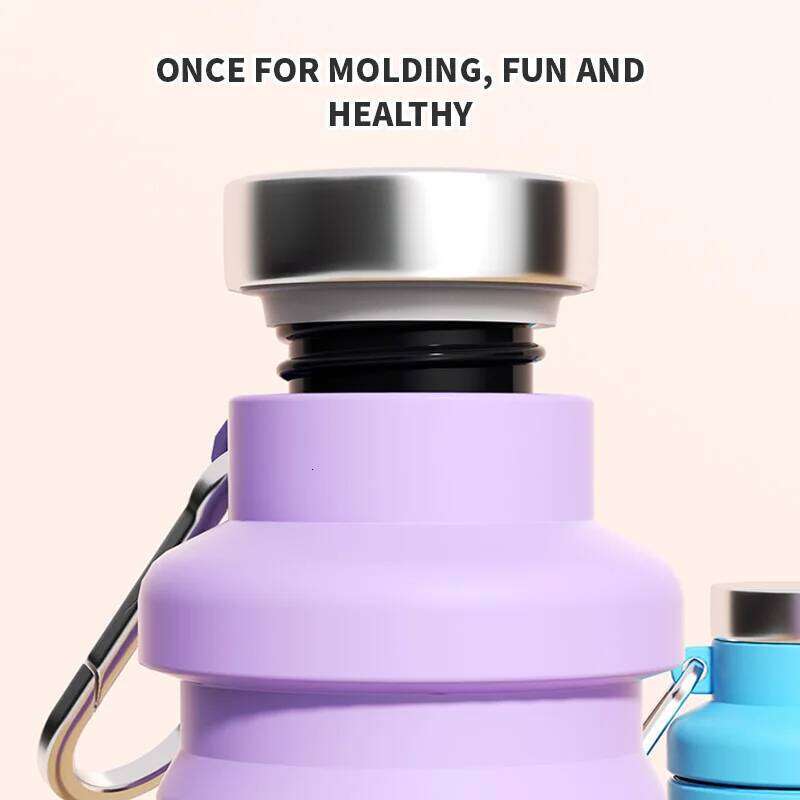 Fitness Sports Water Silicone Collapsible Drinking Cup Outdoor Travel Climbing Bicycle Bottle Camouflage Kettle Z260313