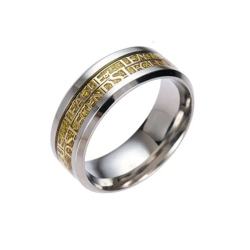 Fashion 316L Stainless Steel League of Legends LOL Game Personality Ring Jewelry 2023 Men's and Women's Party CarnivalGift H260312