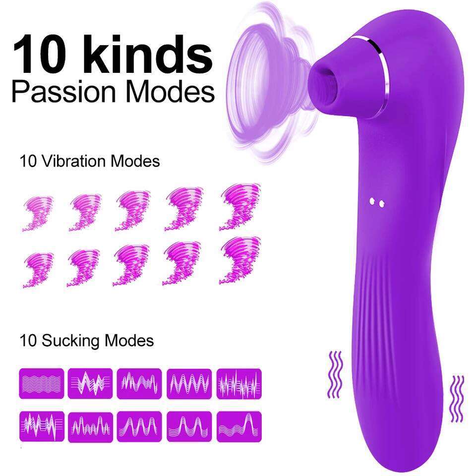 Female Sucking Vibrator Clitoris Stimulator G Spot Dildo Nipple Oral Blowjob Vacuum Clit Sucker Adult Sex Toys for Women 26H0313