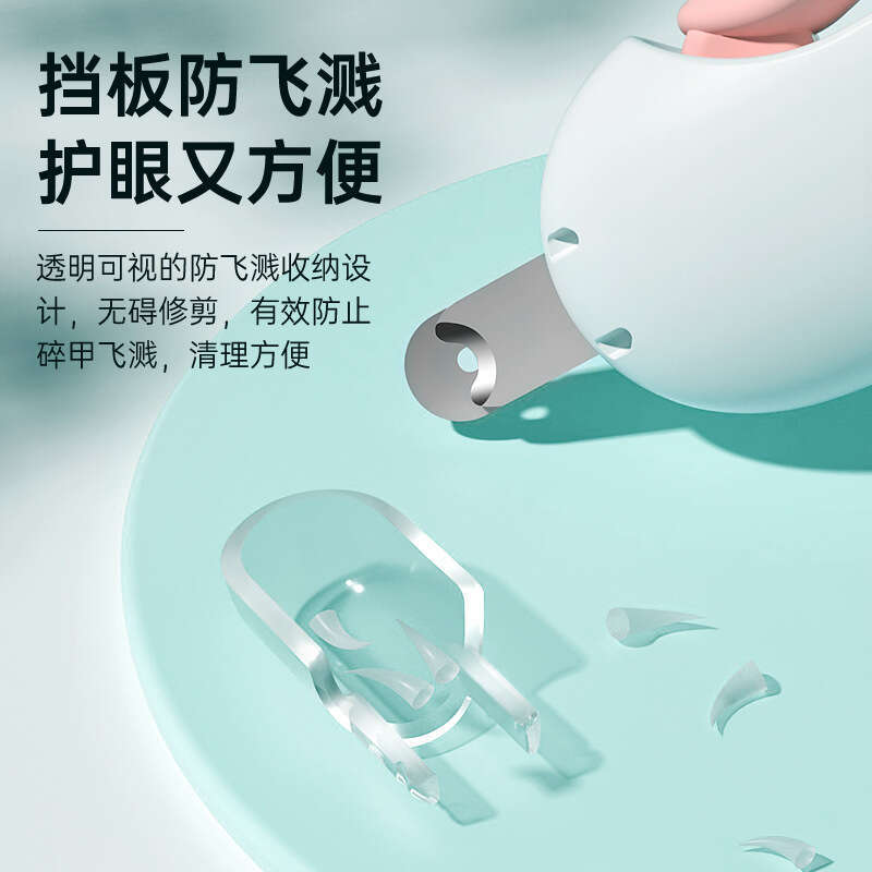 Cross-Border New Pet Supplies LED Light Bloodline Cat Clippers Dog Scissors Nail Grinder